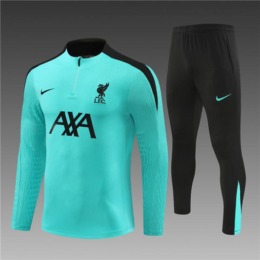 2024/25 Liverpool Lake Blue Tracksuit - ClubKits