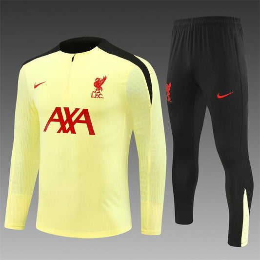 2024/25 Liverpool Yellow Tracksuit - ClubKits