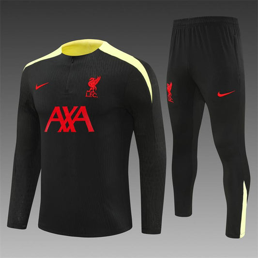 2024/25 Liverpool Black Soccer Tracksuit - ClubKits