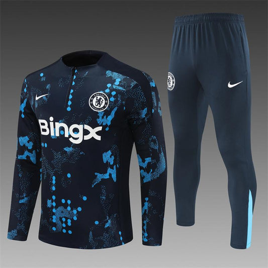 24-25 Chelsea Royal Blue Training Trackuit - ClubKits