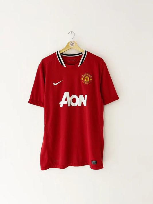 2011-12 Manchester United Home Shirt - ClubKits