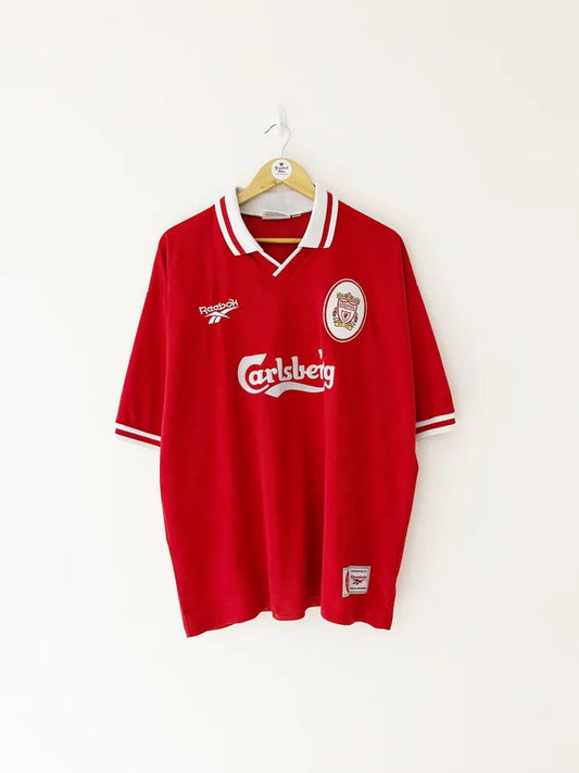 Liverpool 1996-1998 Home Football Soccer Jersey - ClubKits