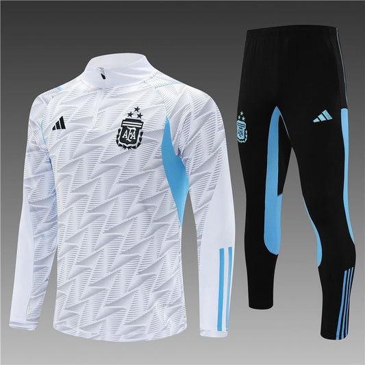 Argentina 23-24 white camouflage style Tracksuit - ClubKits