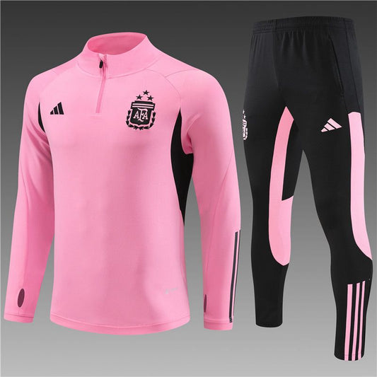 2024-25 Argentina Pink Training Tracksuit - ClubKits