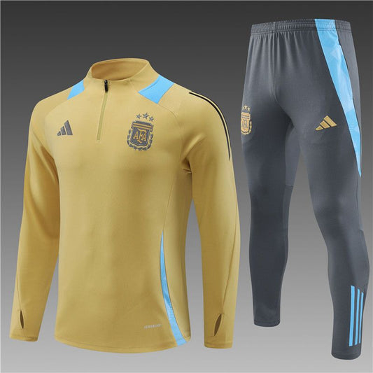 24-25 Argentina Gold Training Suit - ClubKits