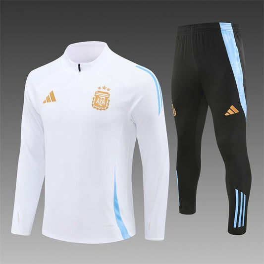 Argentina White Training Tracksuit 2024/25 - ClubKits